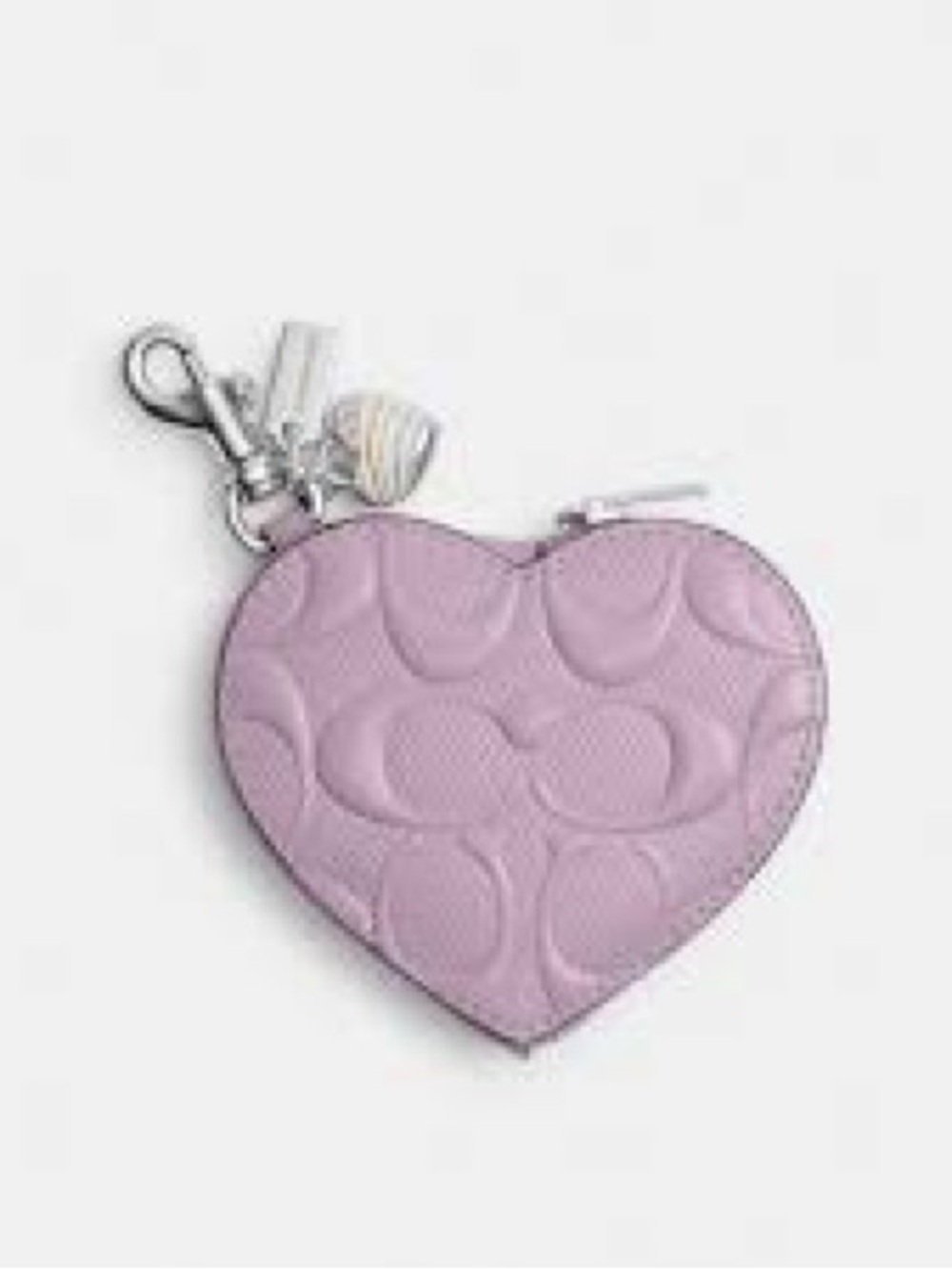 Coach Heart Bag Charm